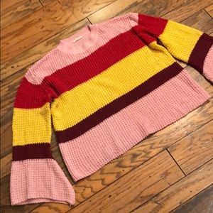 Cloudwalk bell sleeve sweater